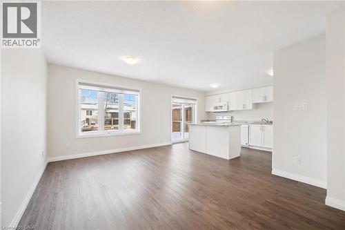 Second level kitchen/ living/ dining area - 24 Morrison Road Unit# D10, Kitchener, ON - Indoor