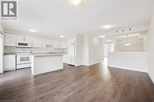 Second level kitchen/ living/ dining area - 24 Morrison Road Unit# D10, Kitchener, ON - Indoor Photo Showing Kitchen