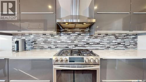 8507 Kestral Drive, Regina, SK - Indoor Photo Showing Kitchen With Upgraded Kitchen