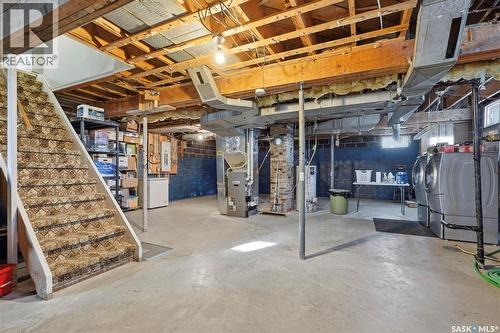 208 2Nd Avenue E, Nokomis, SK - Indoor Photo Showing Basement