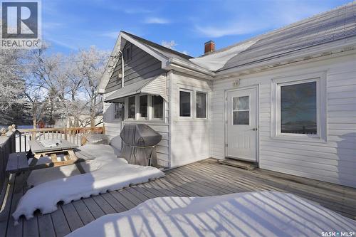 208 2Nd Avenue E, Nokomis, SK - Outdoor With Deck Patio Veranda