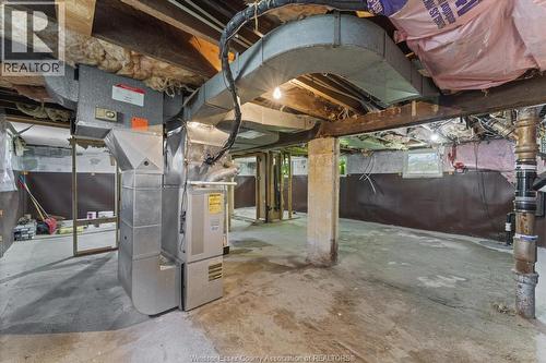 371 Curry, Windsor, ON - Indoor Photo Showing Basement