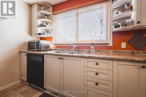 28 Munn Street, Hamilton, ON - Indoor Photo Showing Kitchen With Double Sink