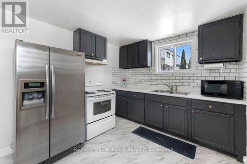 263 Fergus Avenue, Kitchener, ON - Indoor Photo Showing Kitchen With Double Sink