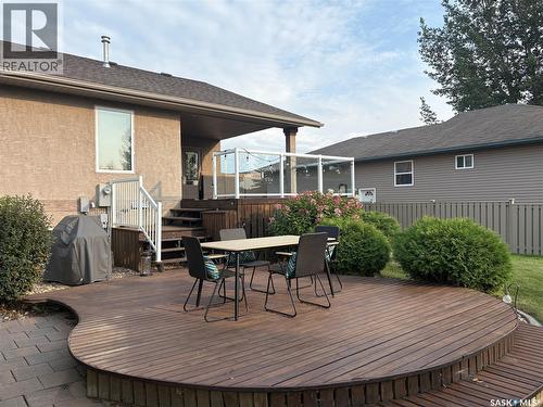 3 Bridger Drive, Meadow Lake, SK - Outdoor With Deck Patio Veranda With Exterior