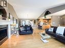 3 Bridger Drive, Meadow Lake, SK  - Indoor Photo Showing Living Room With Fireplace 