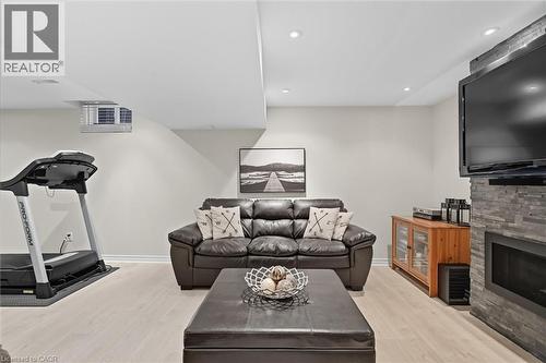 2265 Stokes Lane, Burlington, ON - Indoor With Fireplace