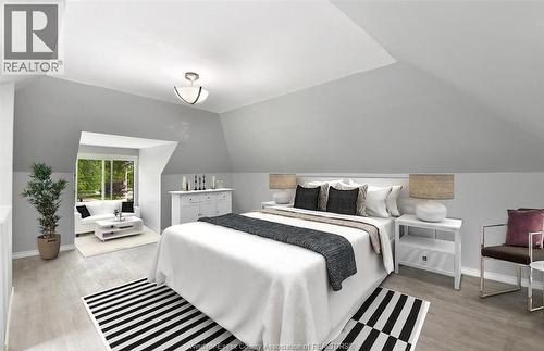 3092 Sandwich Unit# Upper, Windsor, ON - Indoor Photo Showing Bedroom