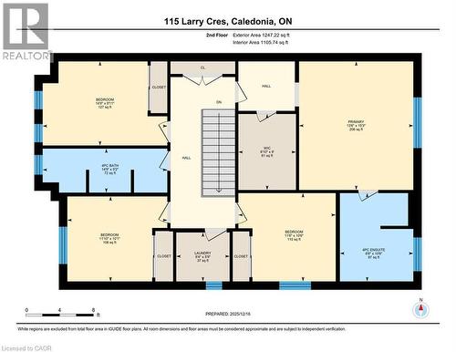 View of Upper Level Floor Plan - 115 Larry Crescent, Caledonia, ON - Other