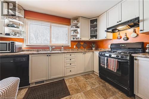 28 Munn Street, Hamilton, ON - Indoor Photo Showing Kitchen With Double Sink