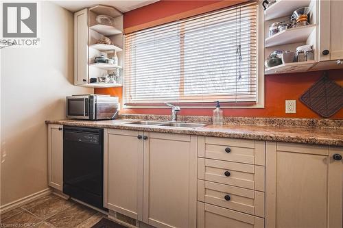 28 Munn Street, Hamilton, ON - Indoor Photo Showing Kitchen With Double Sink