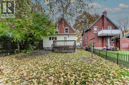 26 St. Leger Street, Kitchener, ON - Outdoor With Deck Patio Veranda