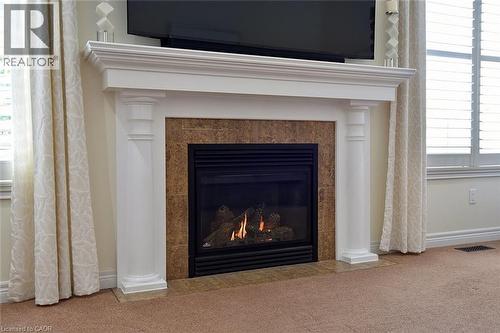 12 Degrow Crescent, Binbrook, ON - Indoor Photo Showing Living Room With Fireplace