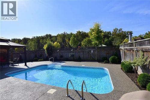 12 Degrow Crescent, Binbrook, ON - Outdoor With In Ground Pool With Backyard