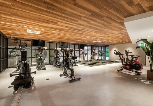Exercise room - 317-288 Rue Richmond, Montréal (Le Sud-Ouest), QC - Indoor Photo Showing Gym Room