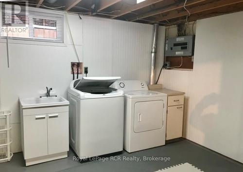 Utility Room photo was taken before tenant - 382 3Rd Street, Hanover, ON - Indoor Photo Showing Laundry Room