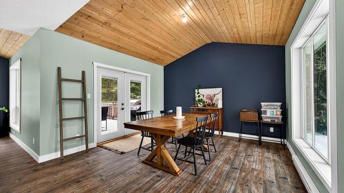 141 Wadlegger Road, Clearwater, BC - Indoor Photo Showing Dining Room