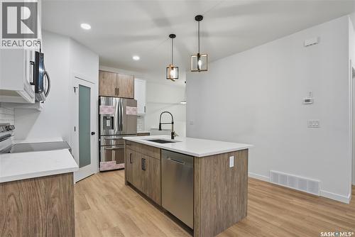 1170 Nightingale Terrace, Saskatoon, SK - Indoor Photo Showing Kitchen With Upgraded Kitchen