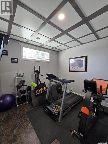 207 Criddle Avenue, Crooked Lake, SK - Indoor Photo Showing Gym Room