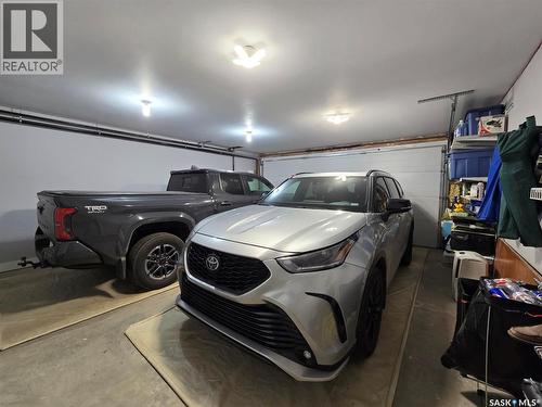 207 Criddle Avenue, Crooked Lake, SK - Indoor Photo Showing Garage