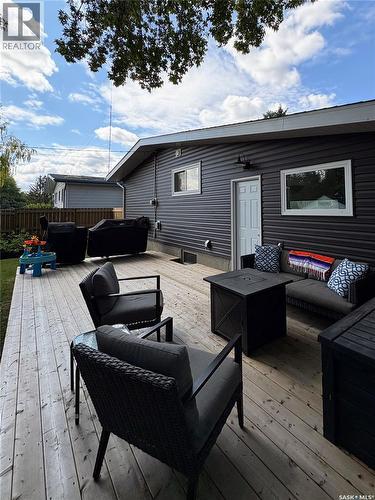 25 King Crescent, Humboldt, SK - Outdoor With Deck Patio Veranda With Exterior