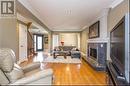 5291 Thornwood Drive, Mississauga, ON  - Indoor Photo Showing Living Room With Fireplace 