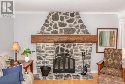 704 Pattee Road, Champlain, ON - Indoor Photo Showing Living Room With Fireplace