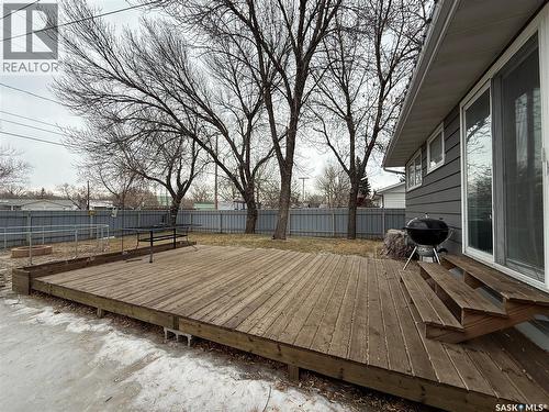 134 Perry Crescent, Estevan, SK - Outdoor With Deck Patio Veranda
