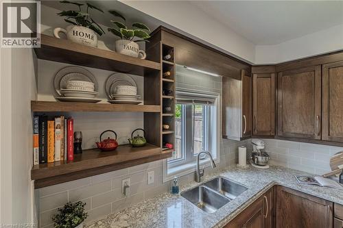 2 Sedge Avenue, Simcoe, ON - Indoor Photo Showing Kitchen With Double Sink