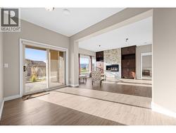 Rec / family room on lower level with access to covered patio - 