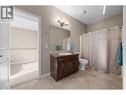 Bathroom on lower level - 