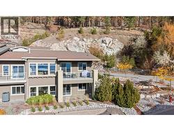 Back exterior of the townhome - 