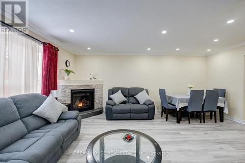 2 - 1655 Geta Circle, Pickering, ON - Indoor Photo Showing Living Room With Fireplace