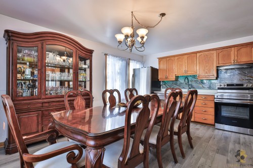 Cuisine - 1176  - 1178 Rg De La Rivière N., Saint-Lin/Laurentides, QC - Indoor Photo Showing Dining Room