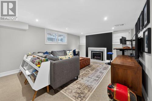 9 Ashton Manor, Toronto, ON - Indoor With Fireplace