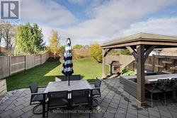 Backyard: Stone Deck - 