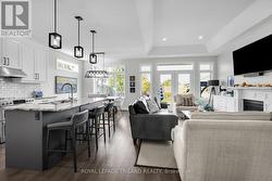 Main Floor: Open Concept Kitchen/Living Room - 