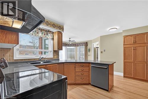223 Glenvalley Drive, Cambridge, ON - Indoor Photo Showing Kitchen With Double Sink