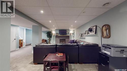 29 Latta Street, Regina, SK - Indoor With Fireplace