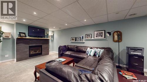 29 Latta Street, Regina, SK - Indoor With Fireplace