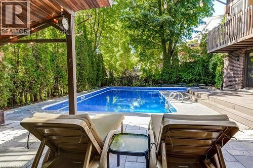 9 Foresthill Crescent, Fonthill, ON - Outdoor With In Ground Pool With Deck Patio Veranda