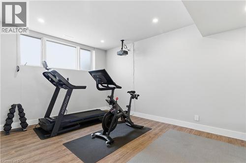 88 Old Forest Crescent, Kitchener, ON - Indoor Photo Showing Gym Room