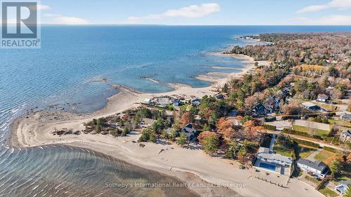 Easy beach walking - 1420 Tiny Beaches Road N, Tiny, ON - Outdoor With Body Of Water With View