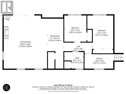 Floor plan - Walk-out lower level - 1420 Tiny Beaches Road N, Tiny, ON - Other