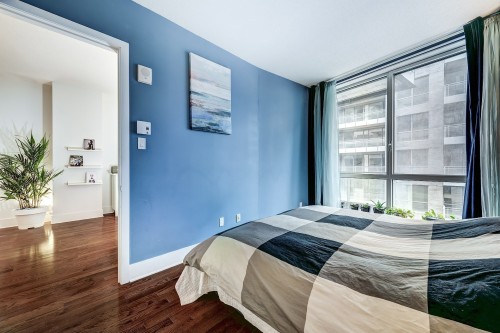 Chambre à coucher - 507-370 Rue St-André, Montréal (Ville-Marie), QC - Indoor Photo Showing Bedroom