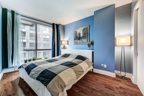 Chambre à coucher - 507-370 Rue St-André, Montréal (Ville-Marie), QC - Indoor Photo Showing Bedroom
