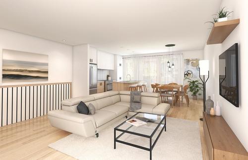 Drawing (sketch) - A1-1740 Rue De Roberval, Montréal (Le Sud-Ouest), QC - Indoor Photo Showing Living Room