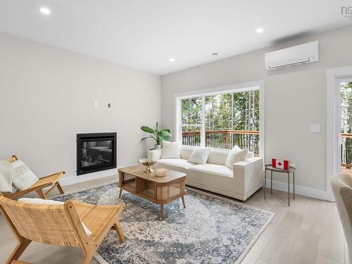 85 Simona Drive, Dartmouth, NS - Indoor Photo Showing Living Room With Fireplace