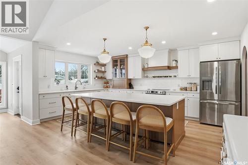 224 Elm Street E, Saskatoon, SK - Indoor Photo Showing Kitchen With Upgraded Kitchen