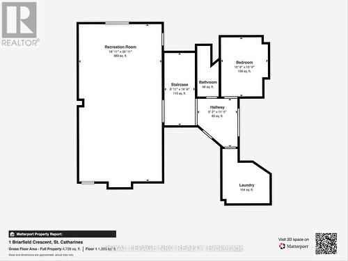 1 Briarfield Crescent, St. Catharines (Glendale/Glenridge), ON - Other